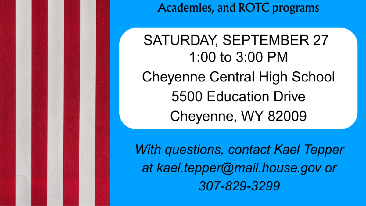 Service Academy Information Day Announcement Image