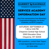 Service Academy Information Day Announcement Image