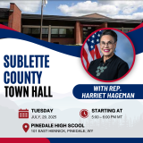 Town Hall Announcement Image