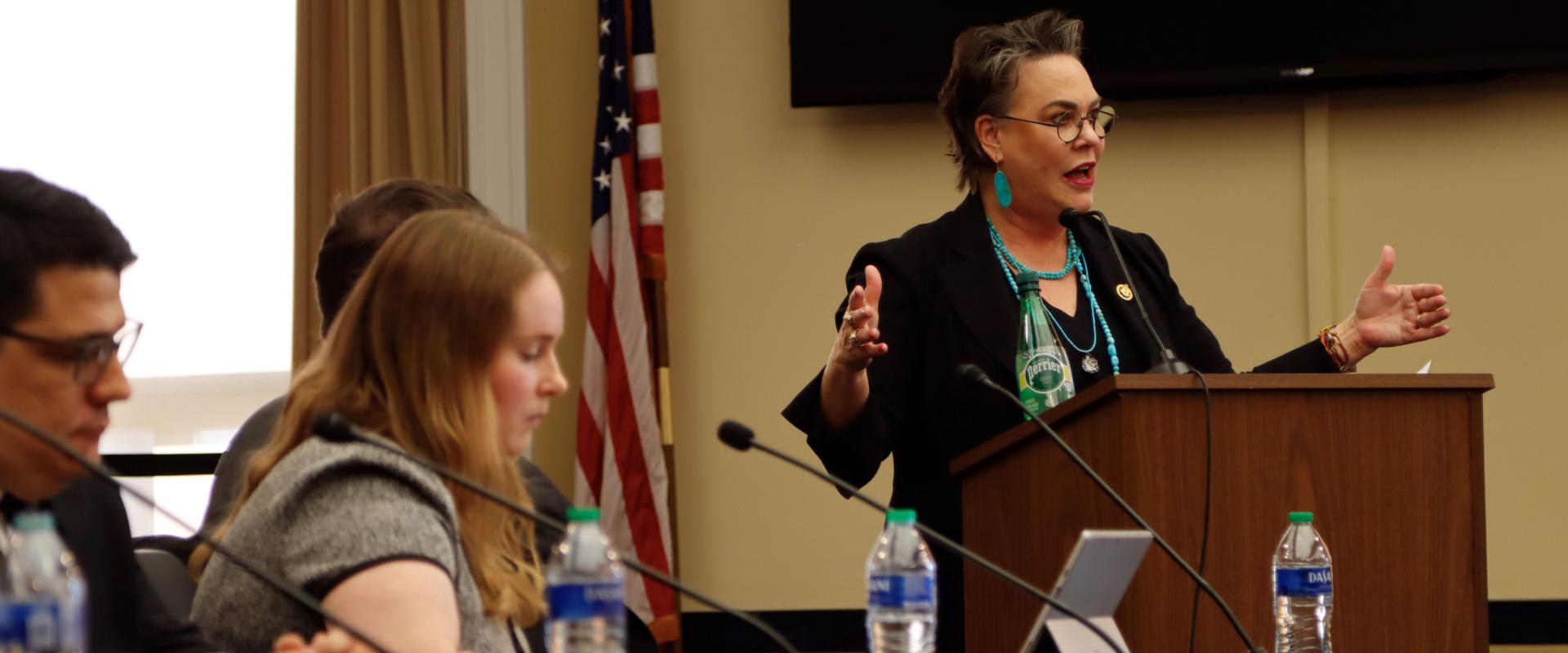 Congresswoman Hageman speaks