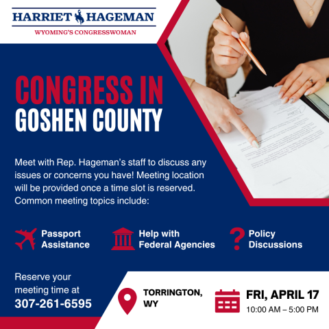 Congress in Goshen County