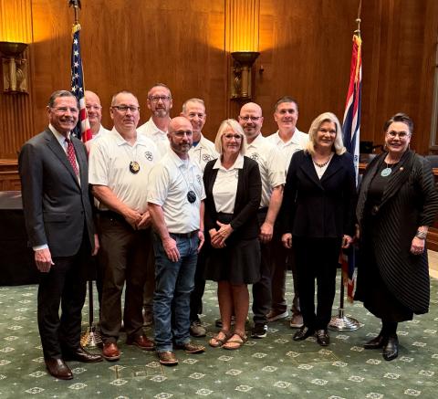 WY Delegation with WASCOP Executive Board