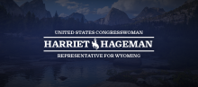 Rep. Harriet Hageman Represetative for Wyoming